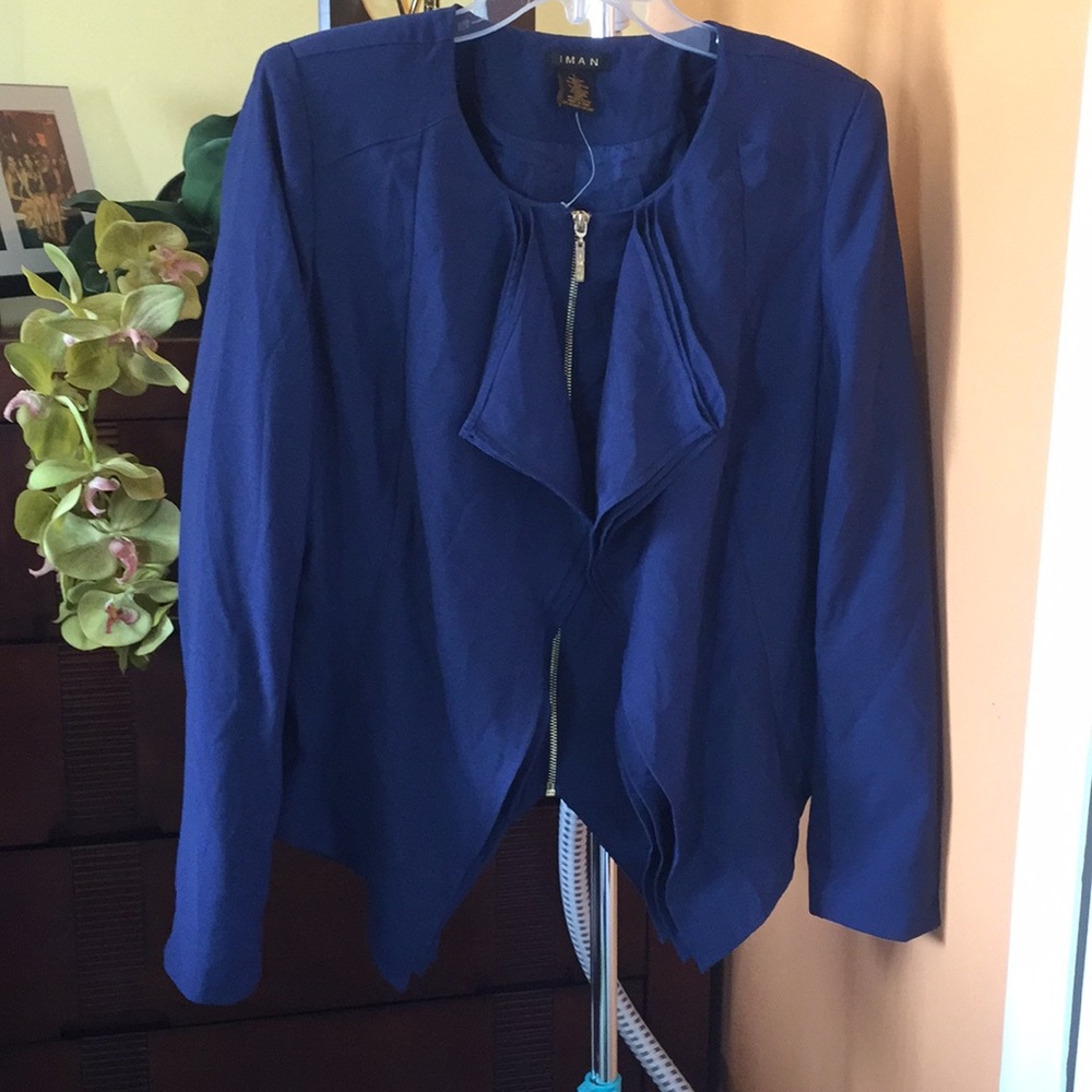 IMAN. Blazer.